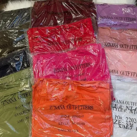 Hot Pink L/XL Zenana Outfitters cage tank Large/ X-Large - Picture 6 of 7